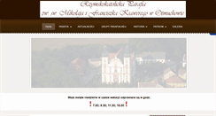 Desktop Screenshot of parafiaotmuchow.pl